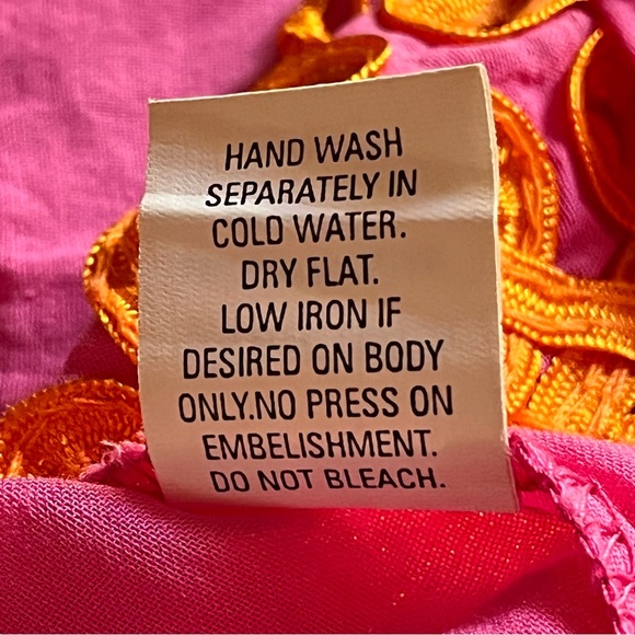 Barbara Gerwit Embroidered Mirrored Tunic Top Cover-Up - Picture 9 of 10